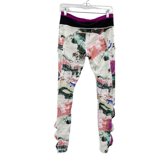 Lululemon Speed Legging Athletic Tight III in Pigment Wave Print Size 8 - Picture 5 of 6